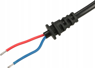 Kabllo rryme Extralink EX.14060, 1m, konektor 5.5 x 2.1mm, i zi