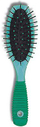 Furkë flokësh Donegal Mini Brush 9038, me jastëk gome, e zezë