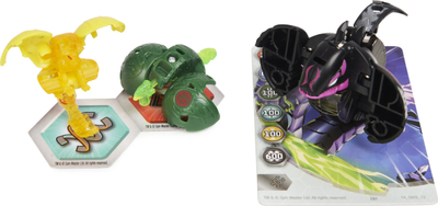 Lodër Bakugan Evolutions Power Up, set me 3 figura, Platinum Series, shumëngjyrëshe
