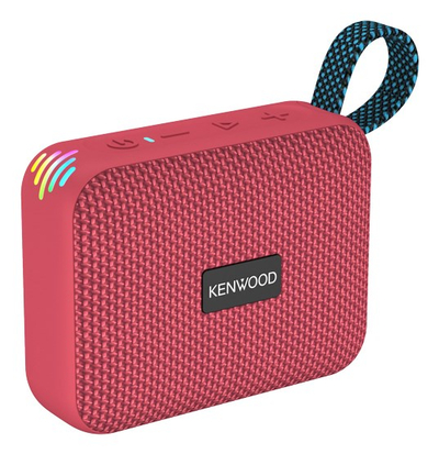 Bluetooth звучник Kenwood AS-60BT-V, 5W, 8.5 часа батерија, црвен