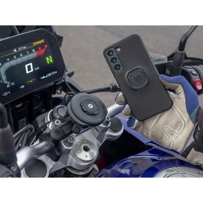 Mbajtës motoçiklete Quad Lock Motorcycle PRO, për timon, metalik i zi