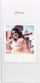 Album foto LoveInstant, 64 foto Polaroid Instax, i bardhë