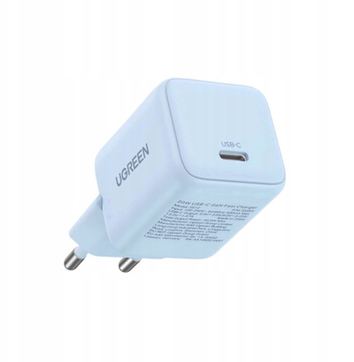 Karikues muri Ugreen X512, USB C, 20W PD3.0 QC4, blu