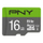 Kartë memorie PNY Elite MicroSDHC, 16GB, klasa 10, e zezë