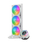 Ftohës uji për procesor Cooler Master MasterLiquid 360 ION, radiator 360 mm, White Edition, i bardhë