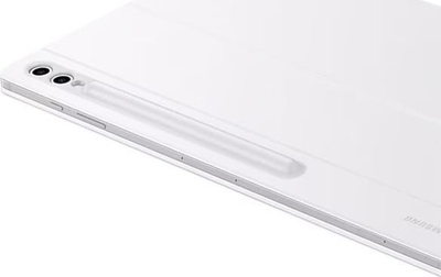 Tastierë mbrojtëse Samsung Galaxy Tab S10 Ultra S9 Ultra Book Cover Keyboard, me tastierë, e bardhë