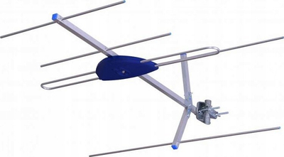 Antene directionale VHF Telkom Telmor T-urbo-T V, DVB-T/T2 DAB, 174–230 MHz, gri
