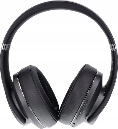 Kufje Doqaus Vogue 5, wireless, Bluetooth 5.0, 2 në 1, të zeza