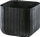 Vazo zbukuruese Keter Cube Planter, 30 x 30 x 30 cm, plastike, gri
