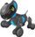 Lodër robotike Learning Resources Pyxel EI-1130, robot programimi, Wi‑Fi, gri