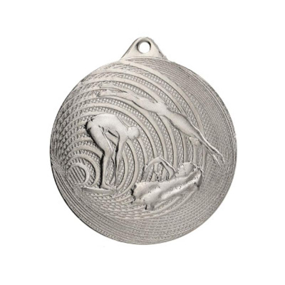 Medalje noti Victoria Sport MMC3074, çelik, 70mm, argjend