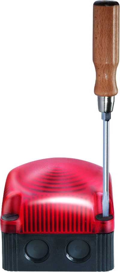 Sinjal paralajmërues Werma 853.100.55, LED, 24V DC, i kuq