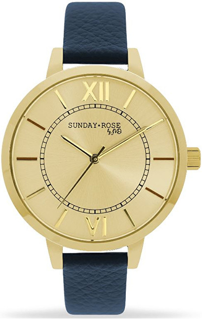 Orë dore JVD Sunday Rose Classic NAVY BLUE