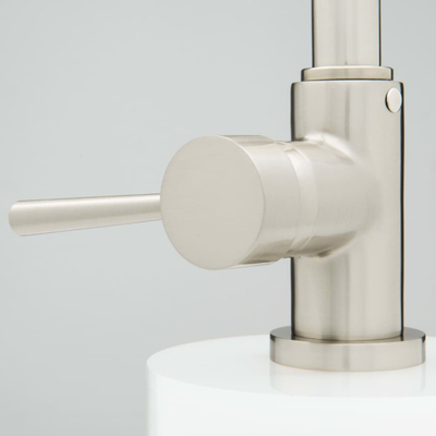 Rubinet lavamani SCHÜTTE CORNWALL, çelik inox, gryke e lartë, inox mat