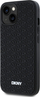 Футрола за телефон DKNY DKHCP15S3DRPWK, за iPhone 15 14 13 6.1", тврдa 3D rubber футрола, црна