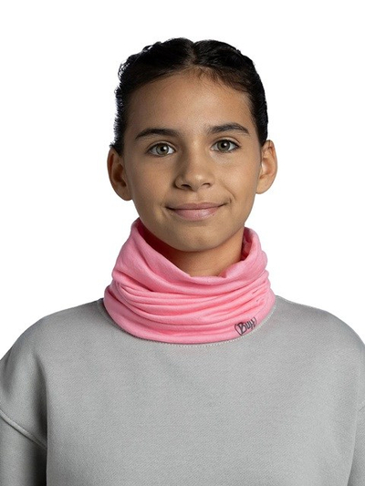 Bandanë fëmijësh Buff Merino Lightweight Solid, lesh merino, pa qepje, rozë