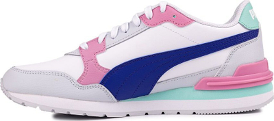 Atlete për goca Puma ST Runner v4 LW 399068 06, SoftFoam+, të bardha shumëngjyrëshe