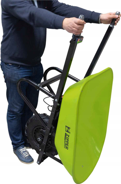 Karrocë elektrike Zipper ZI-EWB200S, 24V 280W, mban deri 260 kg, jeshile