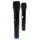 Mikrofonë wireless Two SQUEAK VocalDuo SQ1007, set 2 copë, 2.4GHz USB, të zinj