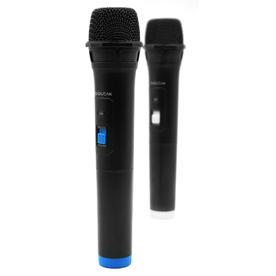 Mikrofonë wireless Two SQUEAK VocalDuo SQ1007, set 2 copë, 2.4GHz USB, të zinj