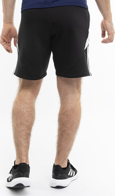 Shorce sportive adidas Tiro 24 Sweat M IP1954, pambuk me poliestër, me xhepa me zinxhir, të zeza