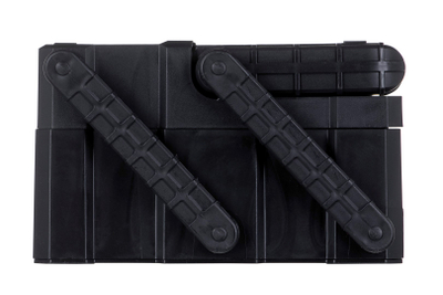Kuti veglash Keter Tool Box 237006, 18 ndarje, kapak transparent, gri