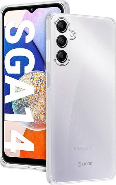 Kapak telefoni Crong Crystal Slim Cover, për Samsung Galaxy A14 5G, transparent