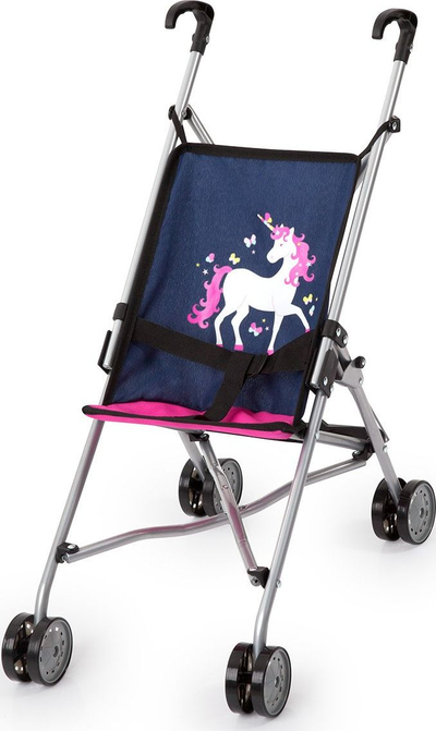 Karrocë për bebe Buggy, e kaltër e errët