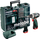 Trapano me bateri Metabo PowerMaxx 60008088, set me aksesorë, 2 bateri 2.0Ah, jeshile e zezë