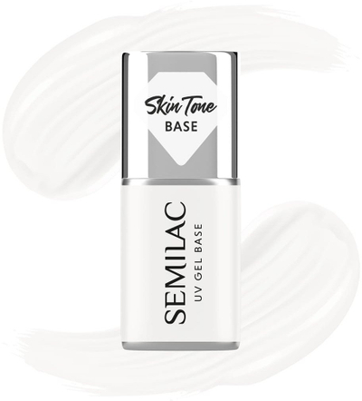 База гел Semilac Skin Tone Cover, Coconut Cream, 7ml, нуд