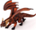 Figurë lodër Mojo Fire Dragon Fantasy, plastik, i kuq