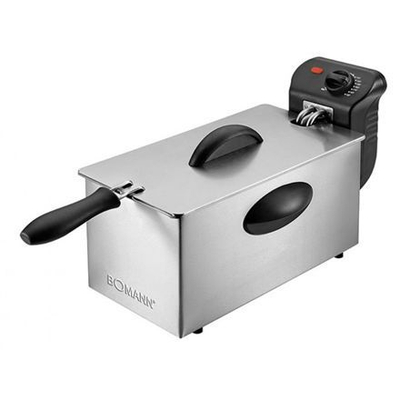 Fritezë Bomann FR 22641, 2000W, 1kg, 3L, e argjendtë