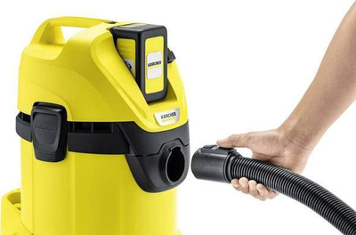 Fshesë me bateri Karcher WD 3 (1.629-910.0), e verdhë