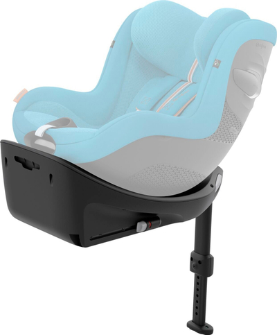Основна база за детско седиште за автомобил Cybex Base G, ротирачка 360°, ISOFIX, црна
