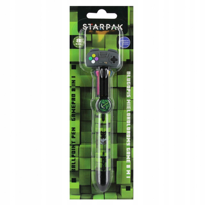 Stilolaps shumëngjyrësh Starpak Game Pen Refill Mix (563032), 8 ngjyra, plastik, shumëngjyrësh