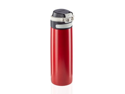 Termos Leifheit Insulated Mug Flip 3273, 600 ml, i kuq