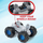 Set lodër T Racers Turbo Digger Power Trucks, me makinë garuese, me figurë Croco Drive, shumëngjyrëshe