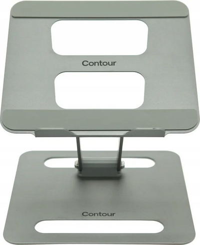 Mbajtëse laptopi Contour Laptop Riser 305200, çelik, ergonomike, gri
