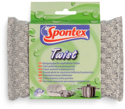 Istik sfungjeri Spontex Twist, material PU me lurex, 1 copë