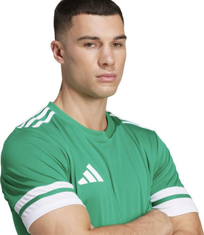 Bluzë sportive Adidas Squadra 25 M, Aeroready, për burra, e bardhë