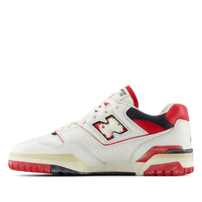 Atlete New Balance BB550VGA, unisex, lëkurë sintetike, të bardha