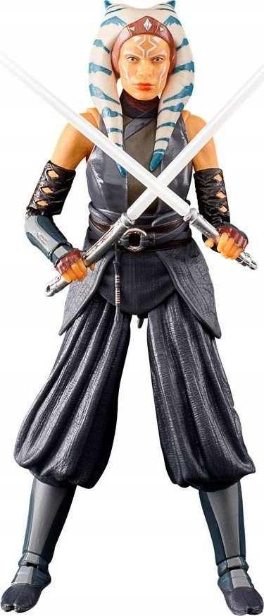 Figurë aksioni Hasbro Star Wars The Black Series Ahsoka Tano, 15 cm, me shpatë drite, gri