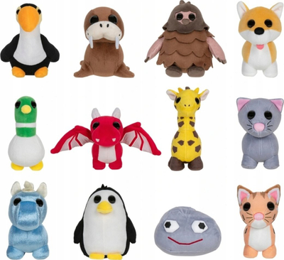 Lodër pelushi Jazwares Adopt Me Surprise Pets, 5\", vezë surprizë, me shumë ngjyra