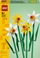 Lodër ndërtime LEGO Icons Daffodils 40747, set lulesh dekorative, 8+
