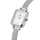 Orë dore për goca Daniel Wellington Quadro Mini DW00100726, e argjendtë