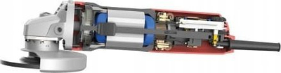 Makinë gërryese këndore Flex LBE17-11, 1700W, disk 125mm, e kuqe