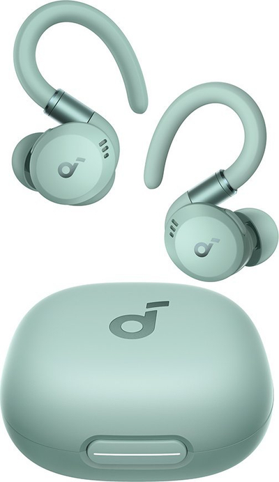 Kufje pa tela Anker Soundcore Sport X20, true wireless, me kuti karikimi, jeshile