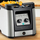 Fritezë elektrike Tefal Clear Duo FR600D, 3.5L, 2000W, inox i zi