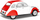Set ndërtimi Cobi Citroen 2CV Dolly, 85 copë, shkalla 1:35, e bardhë me të kuqe