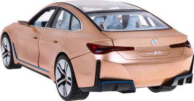 Makina me telekomandë Rastar BMW i4 Concept 98300, shkallë 1:14, me dyer që hapen, ngjyrë bronzi metalike
